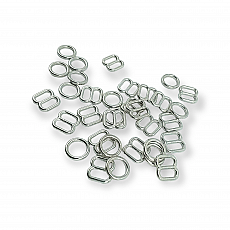 8 mm Bra Strap Adjustment Buckle and Ring PBT0008