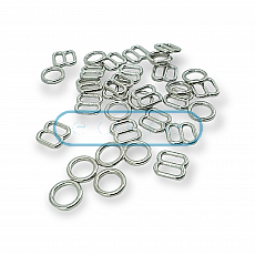 6 mm Bra Strap Adjustment Buckle and Ring PBT0009
