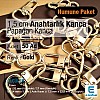 1,5 cm Anahtarlık Kanca Gold  Renk Papağan Kanca 50 Adet /Paket A 546 PROMO