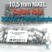 10,5 mm Paslanmaz Nikel Kapaklı Klikıt Çıtçıt 250 Adet/ Paket C0011KP