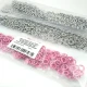 9.5 mm / 0.37 in Baby Pink Stainless Eyelet-Style Klıkit Baby Snap Fastener for children's clothing and light textile