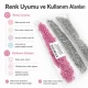 9.5 mm / 0.37 in Baby Pink Stainless Eyelet-Style Klıkit Baby Snap Fastener for children's clothing and light textile