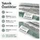 Bebe Çıtçıtı 9,5 mm Mint Yeşili Renk Paslanmaz Delikli Klikıt Çıtçıt 250 Adet/Pk C0095DPPKMY
