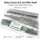 Bebe Çıtçıtı 9,5 mm Mint Yeşili Renk Paslanmaz Delikli Klikıt Çıtçıt 250 Adet/Pk C0095DPPKMY