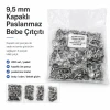 Bebe Çıtçıtı 9,5 mm Paslanmaz Kapaklı Klikıt Çıtçıt 200 Adet/Pk C0095KPPK