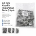 Bebe Çıtçıtı 9,5 mm Paslanmaz Kapaklı Klikıt Çıtçıt 200 Adet/Pk C0095KPPK