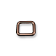 2.5 cm Square Buckle CUP0014