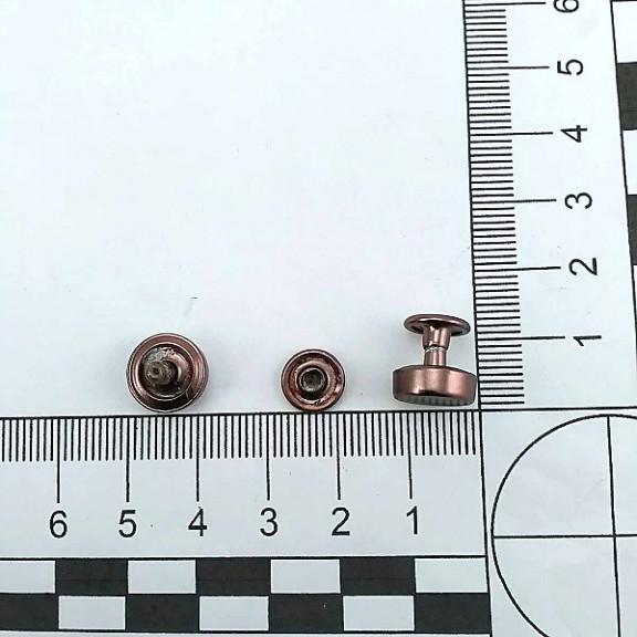 5.50 mm 4 Ayaklı Pirinç Bombeli Trok ( 250 ad / Paket) TR0007