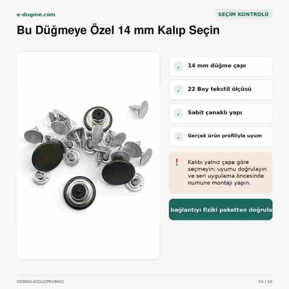 14 mm Delikli Nikel Kot Düğmesi, 100 Adet/Paket, Pirinç Malzeme, Gümüş Renkli Metal Görünümü