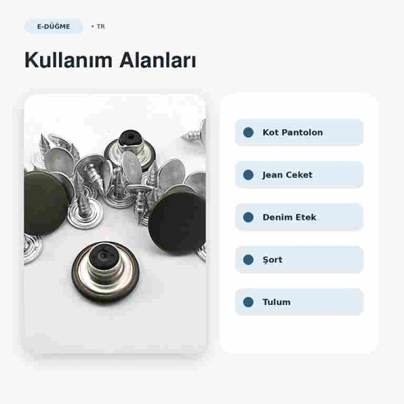14 mm Delikli Nikel Kot Düğmesi, 100 Adet/Paket, Pirinç Malzeme, Gümüş Renkli Metal Görünümü