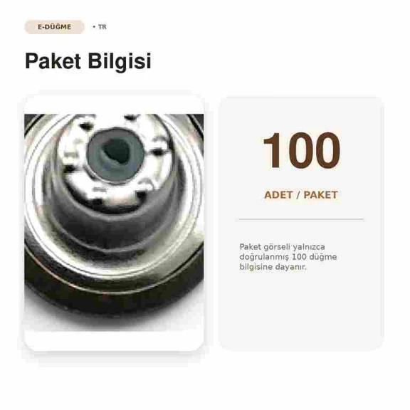 14 mm Yellow Oxide Plastic Back Denim Jeans Button, 100 Pieces Pack, Durable Metal with Star Logo