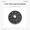 14 mm / 22 L Yıldız Logolu Pirinç Kot Düğmesi Nikel 75 Adet/Paket DK00014YLDZPPROMO