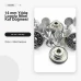 14 mm / 0.551 in 22 L Star Logo Brass Jeans Button Nickel Color Pack of 75 DK00014YLDZPPROMO