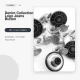 17 mm Denim Collection Logo Aluminum Jeans Button with Tin Oxide Finish - Pack of 100