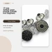 17 mm Kot Düğmesi Yıldızlı Logo 100 Adet/Paket DK00017YLDZPPROMO1