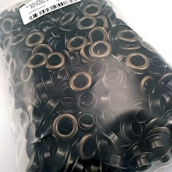 5 Nolu Kuşgözü Antik Sarı Paslanmaz 8,5 mm 500 Ad/Paket ER0005PPKAS