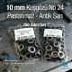 No 24 Kuşgözü Antik Sarı Çelik İç Çap 10 mm (250 Ad/Paket) ER0024PPKAS