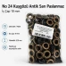 No 24 Kuşgözü Antik Sarı Paslanmaz İç Çap 10 mm 250 Adet/Paket ER0024PPKAS