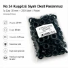 10 mm / 0.39 in Inner Diameter Black Oxide Stainless Metal Eyelet Capsule, 250 pcs/Pack ER0024PPKSO