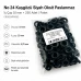 No 24 Kuşgözü Siyah Oksit Paslanmaz Çelik İç Çap 10 mm 250 Adet/Paket ER0024PPKSO