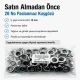 28 No Paslanmaz Kuşgözü 13 mm İç Çap 100 Adet/Paket, çanta, kemer ve afiş üretimi için ideal, yüksek paslanma direncine