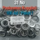 Kuşgözü No 31 Paslanmaz 17 mm 100 Ad / Paket ER0031PPK