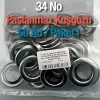 Kuşgözü No 34 Paslanmaz 28 mm 50 Ad / Paket ER0034PPK