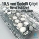 Beyaz Sedefli Klikıt Çıtçıt  10,5 mm  Paslanmaz 100 Ad/Paket ERBCLK0008BSD