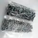 Pearlescent Prong Snap Fasteners Black with Pearl 10.5 mm- 0,41" Stainless 100 Pieces/Pack ERBCLK0008SSD