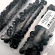 12.5 mm Snap Fastener Set 0,49" with Black Plastic Cover 100 pieces/pack ERC00125PLBlack