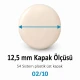 12.5 mm Bone Plastic Capped Snap Fastener Set for 54 System Garments