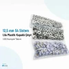 12.5 mm / 0.49 in 54 System Lilac Plastic Capped Snap Fastener 100 Sets ERC00125PLLila