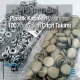 15 mm Çıtçıt Takımı Plastik Kapaklı Bej 100 adet/pkt ERC0015PLBej