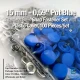 15 mm - 0,59" Snap Fastener Set With Plastic Cap Pot Blue 100 pieces/pack ERC0015PLSMavi