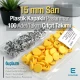 15 mm Çıtçıt Takımı Plastik Kapaklı Sarı 100 adet/pkt ERC0015PLSari