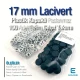 17 mm Çıtçıt Takımı Plastik Lacivert Kapaklı 100 adet/pkt ERC0017PLDBlue
