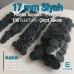 Plastic Cap Snap Fastener Set with 17 mm - 0,67" Black 100 pieces/pack ERC0017PLSiyah