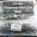 21 mm Tırnaklı Klikıt Çıtçıt 75 Ad / Paket ERCD00210PR