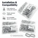 No 4 / 2 cm Pirinç Oval Kuşgözü, çanta ve ayakkabı aksesuarları için ideal metal parça