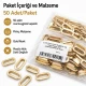 No 4 / 2 cm Pirinç Oval Kuşgözü Gold 50 Adet/Paket - Estetik ve dayanıklı aksesuar çözümü