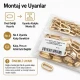 No 4 / 2 cm Pirinç Oval Kuşgözü Gold 50 Adet/Paket - Estetik ve dayanıklı aksesuar çözümü
