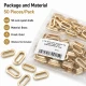No 4 / 2 cm Pirinç Oval Kuşgözü Gold 50 Adet/Paket - Estetik ve dayanıklı aksesuar çözümü