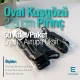 Oval Kuşgözü 2,5 cm Avrupa Siyah Mat  50 Adet/Paket Pirinç EROV0025PRPKAO