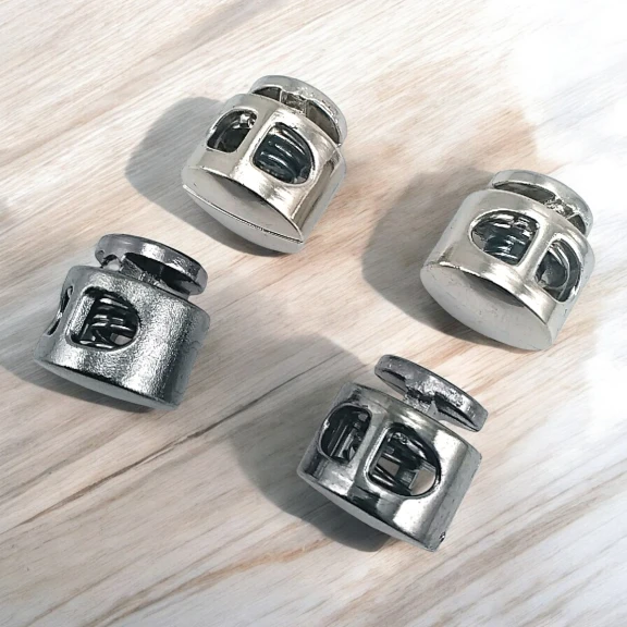 Plastik Stoper İki Delikli 4 mm Delik Çaplı Mayın Stoper 50'Lik Paket - Üstten Basmalı H002808Promo