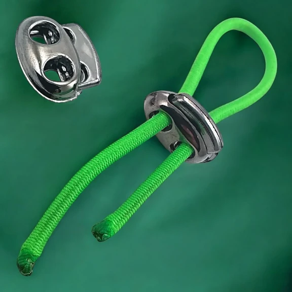 İki Delikli Plastik Stoper 4 mm Delik Çaplı Üstten Basmalı 50'lik Paket H005005PROMO