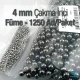 Çakma İnci 4 mm Black Nikel Renk ( 1250 ad / Paket)  INC0004BN