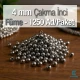 Çakma İnci 4 mm Black Nikel Renk ( 1250 ad / Paket)  INC0004BN