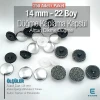 22 Boy - 14 mm Kumaş Kaplama Düğme Alttan Dikme 250 Ad/Pkt – KAP0022