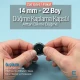 22 Boy - 14 mm Kumaş Kaplama Düğme Alttan Dikme 250 Ad/Pkt – KAP0022