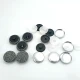 28 L - 17 mm Fabric Cover Button with Sew-Through Shank, 250 Pcs/Pack – KAP0028